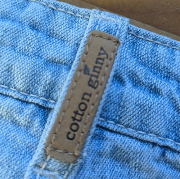 Cotton Ginny Y2K Butterfly Embroidery Denim Skirt - Picture 13 of 15